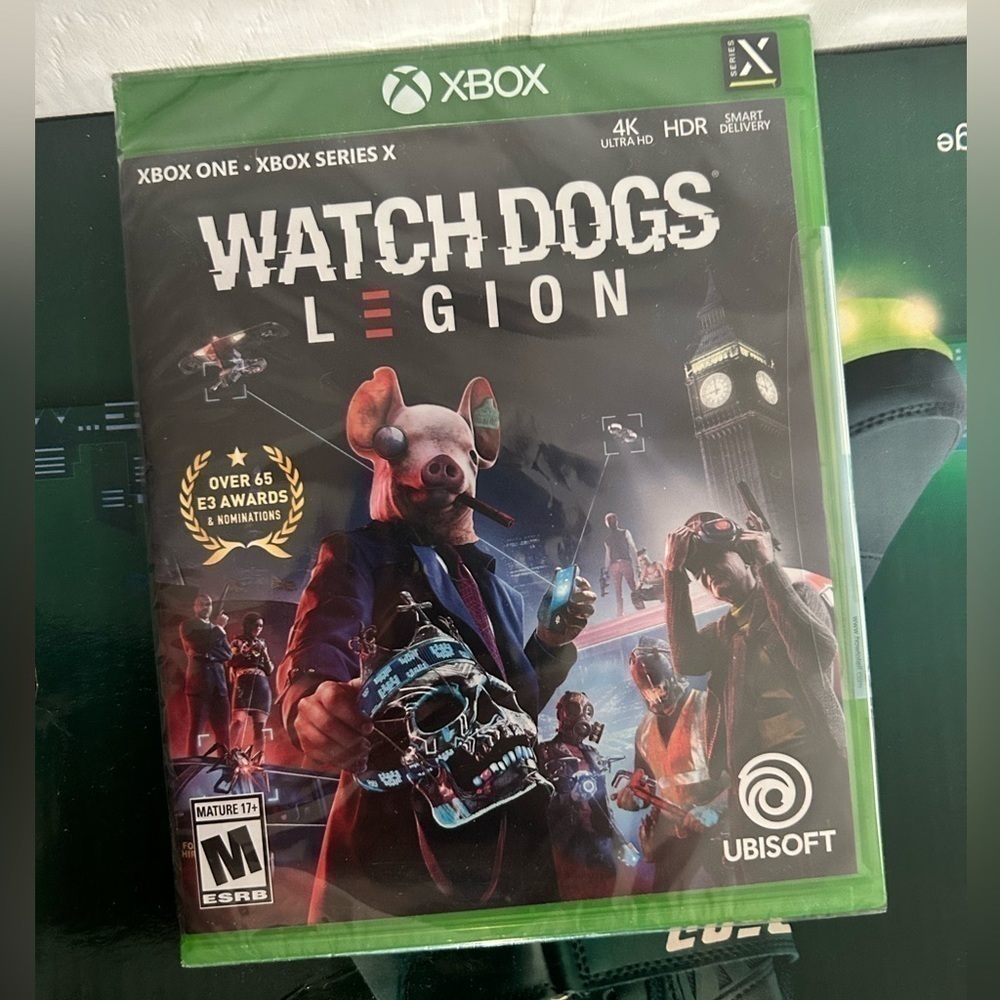 X box Watch dogs legion video game